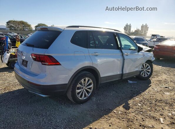 3VV1B7AX3KM068913 2019 VOLKSWAGEN TIGUAN Серебряный Задняя правая четверть