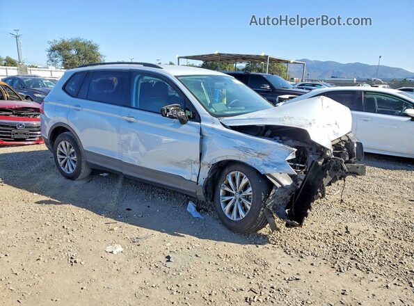 3VV1B7AX3KM068913 2019 VOLKSWAGEN TIGUAN Серебряный Передняя правая четверть
