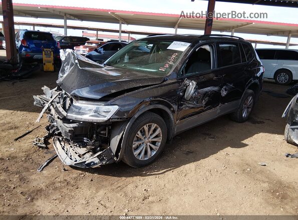 3VV1B7AX6LM047877 2020 VOLKSWAGEN TIGUAN Черный Передняя левая четверть