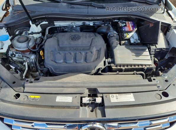 3VV1B7AX7KM148120 2019 VOLKSWAGEN TIGUAN Белый Вид подкапотного пространства