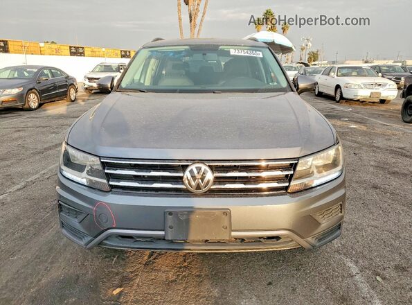 3VV1B7AX9KM080323 2019 VOLKSWAGEN TIGUAN Gray Widok z przodu