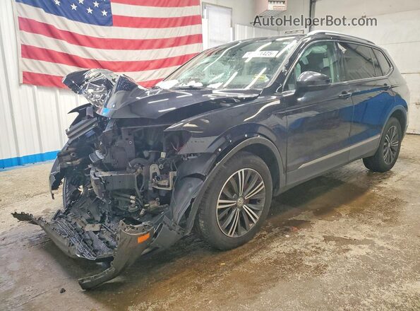 3VV2B7AX0JM031546 2018 VOLKSWAGEN TIGUAN Black Przód lewy
