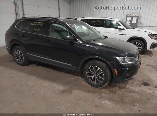 3VV2B7AX0LM100884 2020 VOLKSWAGEN TIGUAN Черный Передняя правая четверть