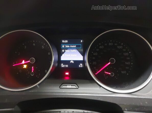 3VV2B7AX0LM100884 2020 VOLKSWAGEN TIGUAN Черный Вид задних сидений