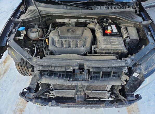 3VV2B7AX1JM110580 2018 VOLKSWAGEN TIGUAN Black Вид підкапотного простору