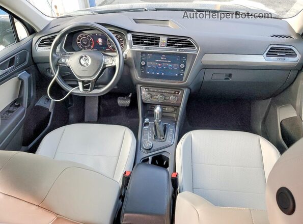 3VV2B7AX1KM054836 2019 VOLKSWAGEN TIGUAN Серый Вид панели приборов