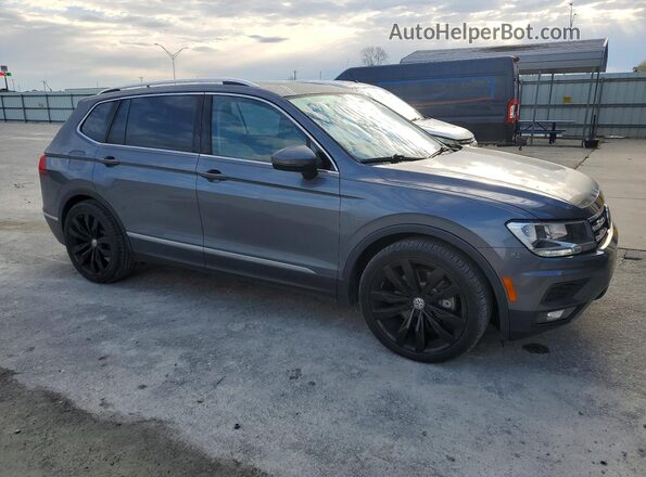 3VV2B7AX1KM054836 2019 VOLKSWAGEN TIGUAN Серый Передняя правая четверть