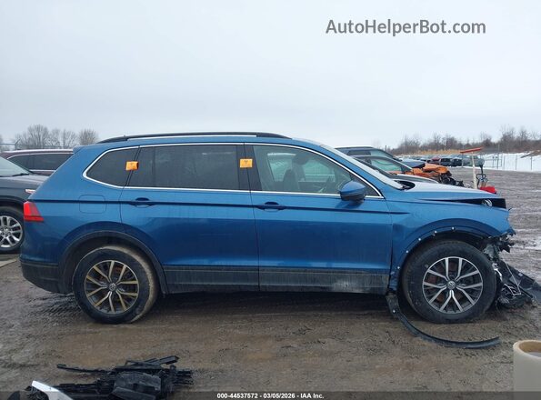 3VV2B7AX1KM136128 2019 VOLKSWAGEN TIGUAN Blue Панорамний вид салону 360°