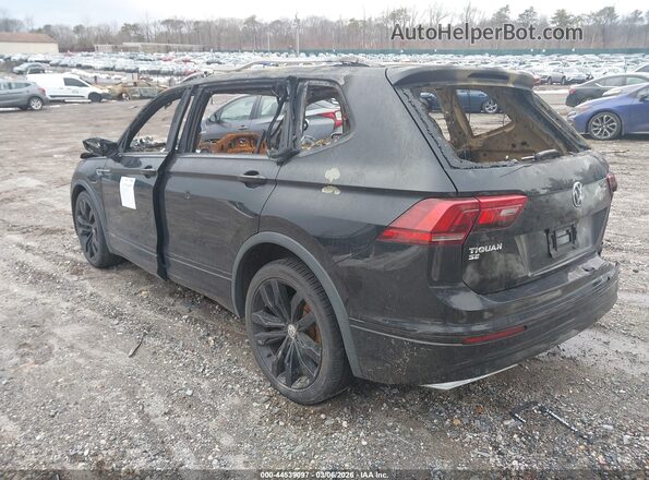 3VV2B7AX1MM152350 2021 VOLKSWAGEN TIGUAN Черный Задняя левая четверть