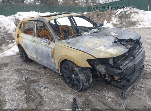 3VV2B7AX1MM152350 2021 VOLKSWAGEN TIGUAN Черный Передняя правая четверть