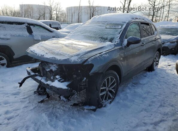 3VV2B7AX2KM199982 2019 VOLKSWAGEN TIGUAN Gray Przód lewy