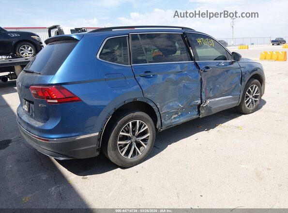 3VV2B7AX2LM054345 2020 VOLKSWAGEN TIGUAN Blue უკანა მარჯვენა
