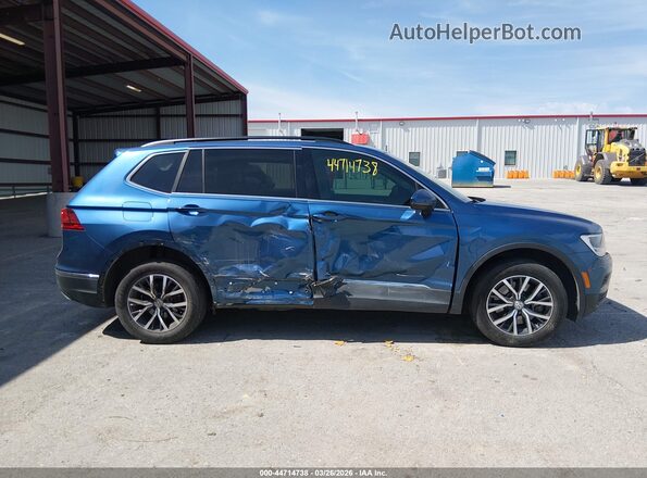 3VV2B7AX2LM054345 2020 VOLKSWAGEN TIGUAN Blue უკანა სალონის ხედი