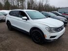 2018 Volkswagen Tiguan Se White vin: 3VV2B7AX3JM020315