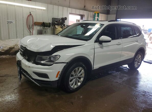 3VV2B7AX4KM076944 2019 VOLKSWAGEN TIGUAN White Vista tres cuartos delantera izquierda