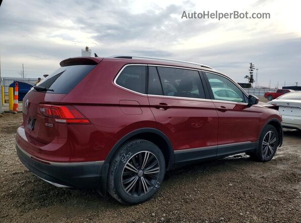 3VV2B7AX4KM096191 2019 VOLKSWAGEN TIGUAN Red უკანა მარჯვენა
