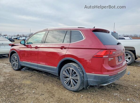 3VV2B7AX4KM096191 2019 VOLKSWAGEN TIGUAN Red უკანა მარცხენა