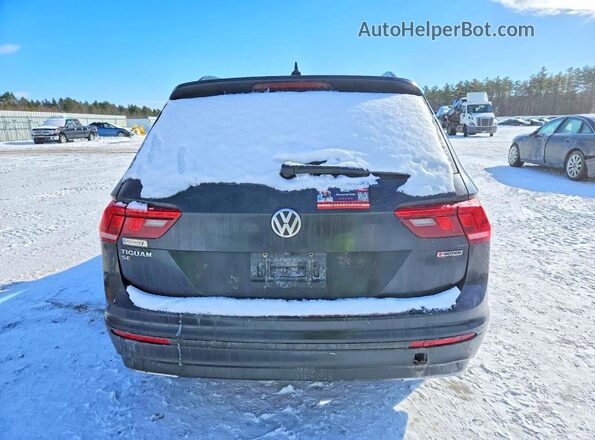 3VV2B7AX4KM138407 2019 VOLKSWAGEN TIGUAN Blue Widok z tyłu
