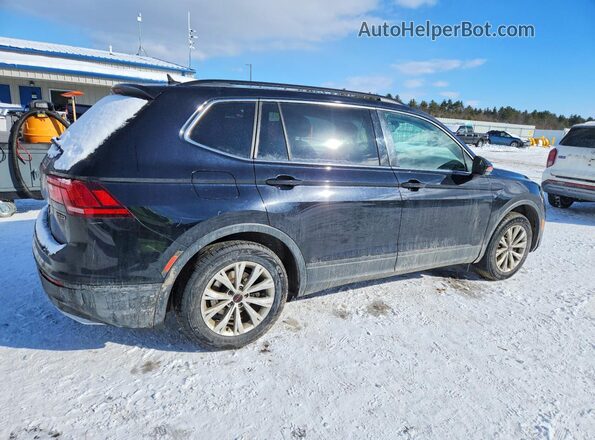 3VV2B7AX4KM138407 2019 VOLKSWAGEN TIGUAN Blue Tył prawy