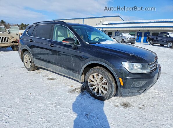 3VV2B7AX4KM138407 2019 VOLKSWAGEN TIGUAN Blue Przód prawy