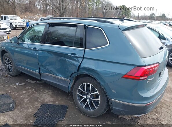 3VV2B7AX4MM019808 2021 VOLKSWAGEN TIGUAN Blue Вид спереду