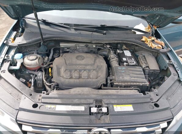 3VV2B7AX4MM019808 2021 VOLKSWAGEN TIGUAN Blue Вид ззаду