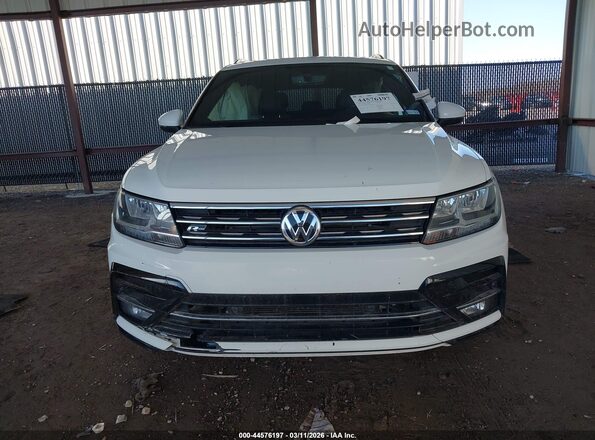 3VV2B7AX5KM049400 2019 VOLKSWAGEN TIGUAN Белый Вид щитка приборов