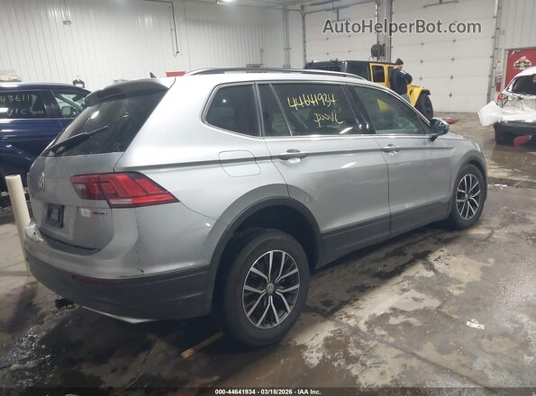 3VV2B7AX5KM107831 2019 VOLKSWAGEN TIGUAN Silver Задня права чверть