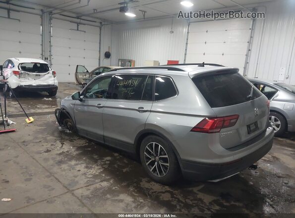 3VV2B7AX5KM107831 2019 VOLKSWAGEN TIGUAN Silver Задня ліва чверть