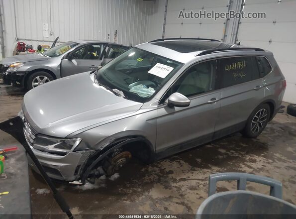 3VV2B7AX5KM107831 2019 VOLKSWAGEN TIGUAN Silver Передня ліва чверть