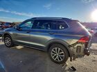 2019 Volkswagen Tiguan Se Gray vin: 3VV2B7AX5KM134012