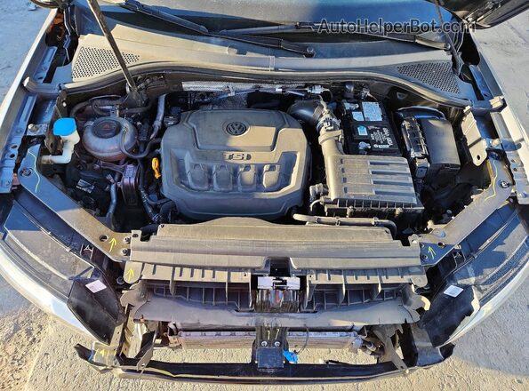 3VV2B7AX5KM134012 2019 VOLKSWAGEN TIGUAN Gray ძრავის განყოფილების ხედი