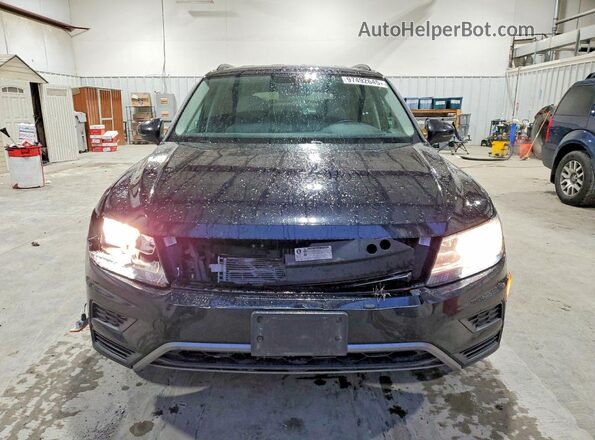 3VV2B7AX5KM187261 2019 VOLKSWAGEN TIGUAN Black Widok z przodu