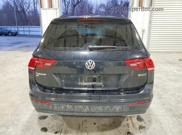 3VV2B7AX5KM187261 2019 VOLKSWAGEN TIGUAN Black Widok z tyłu