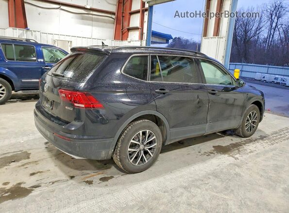 3VV2B7AX5KM187261 2019 VOLKSWAGEN TIGUAN Black Tył prawy