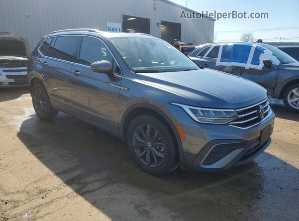 3VV2B7AX5NM035579 2022 VOLKSWAGEN TIGUAN Gray Передня права чверть