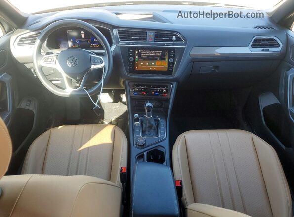 3VV2B7AX5NM035579 2022 VOLKSWAGEN TIGUAN Gray Вид панелі приладів