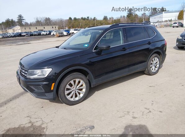 3VV2B7AX6KM054105 2019 VOLKSWAGEN TIGUAN Черный Передняя левая четверть