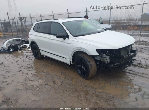 3VV2B7AX6KM174681 2019 VOLKSWAGEN TIGUAN Белый Передняя правая четверть