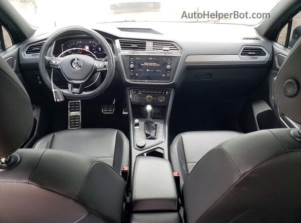 3VV2B7AX7KM084360 2019 VOLKSWAGEN TIGUAN Gray Vista del salpicadero