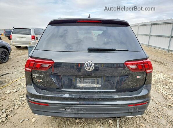 3VV2B7AX7KM173779 2019 VOLKSWAGEN TIGUAN Черный Вид сзади
