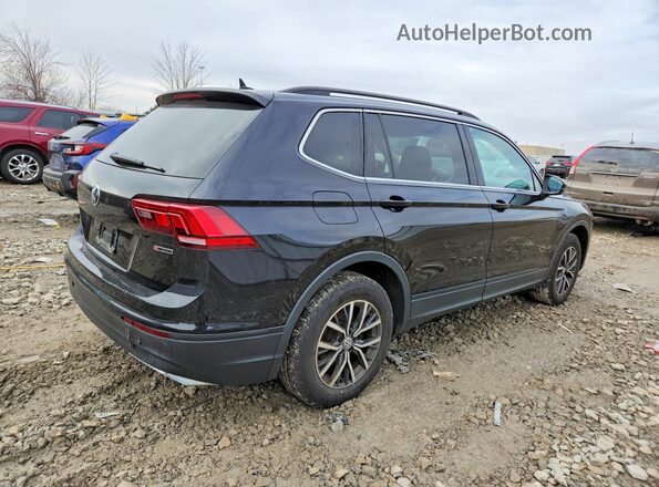 3VV2B7AX7KM173779 2019 VOLKSWAGEN TIGUAN Черный Задняя правая четверть