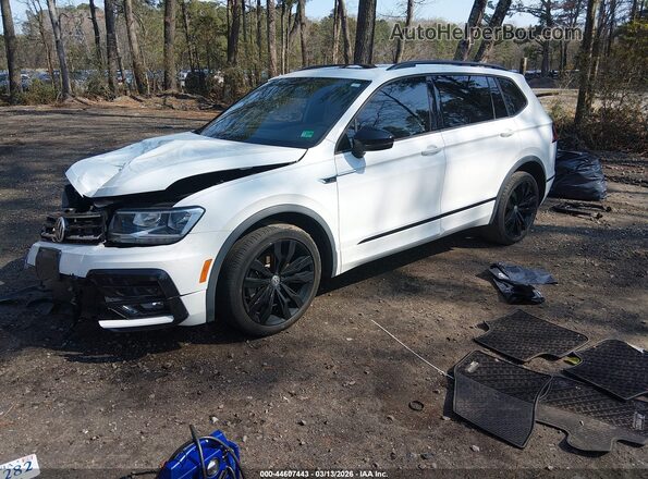 3VV2B7AX7MM123919 2021 VOLKSWAGEN TIGUAN Белый Передняя левая четверть