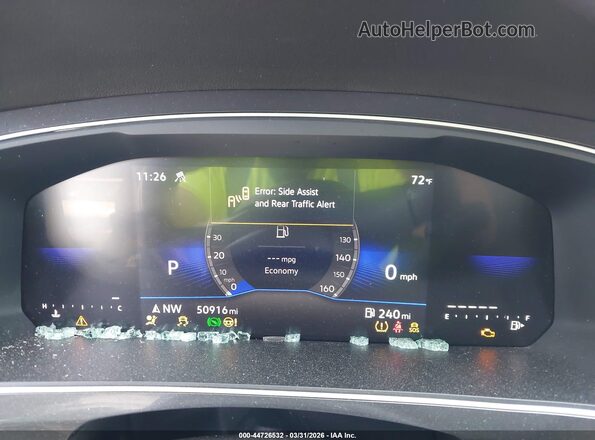 3VV2B7AX7RM133924 2024 VOLKSWAGEN TIGUAN Синий Вид задних сидений