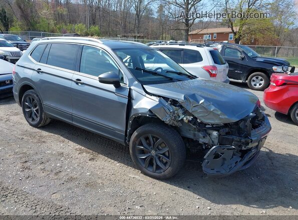 3VV2B7AX7RM133924 2024 VOLKSWAGEN TIGUAN Синий Передняя правая четверть