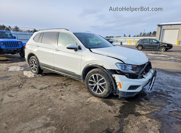 3VV2B7AX9KM060156 2019 VOLKSWAGEN TIGUAN Белый Передняя правая четверть