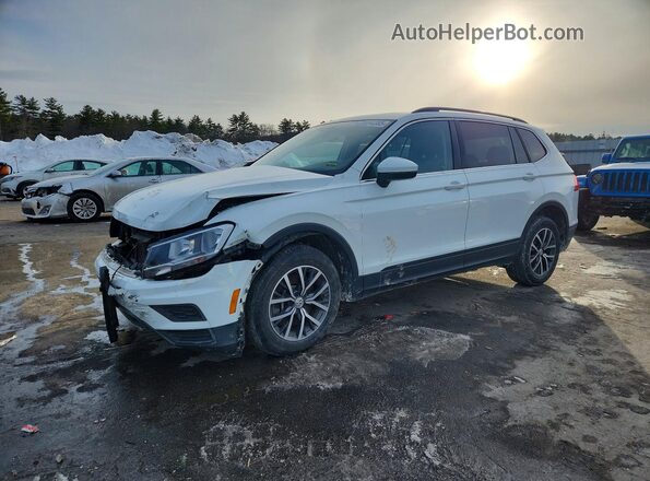 3VV2B7AX9KM060156 2019 VOLKSWAGEN TIGUAN Белый Передняя левая четверть