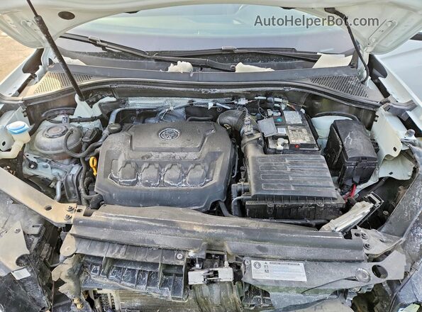 3VV2B7AX9KM060156 2019 VOLKSWAGEN TIGUAN Белый Вид задней части салона