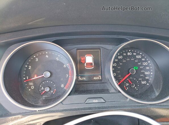 3VV2B7AXXJM145022 2018 VOLKSWAGEN TIGUAN Серый Вид щитка приборов