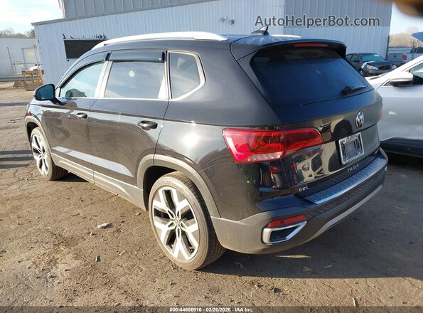 3VV2X7B23NM049825 2022 VOLKSWAGEN TAOS Черный Задняя левая четверть